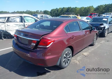 2014 Honda Civic Lx из США, поврежденный, VIN 19XFB2F5XEE249813